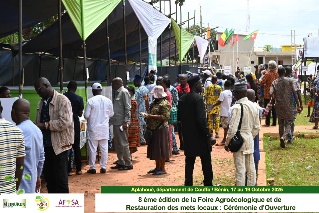 Vive les semences paysannes , vive les mets locaux, vive l’agroécologie